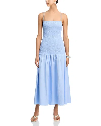 Solid & Striped The Vida Dress In Blue