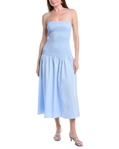Solid & Striped The Vida Maxi Dress In Blue