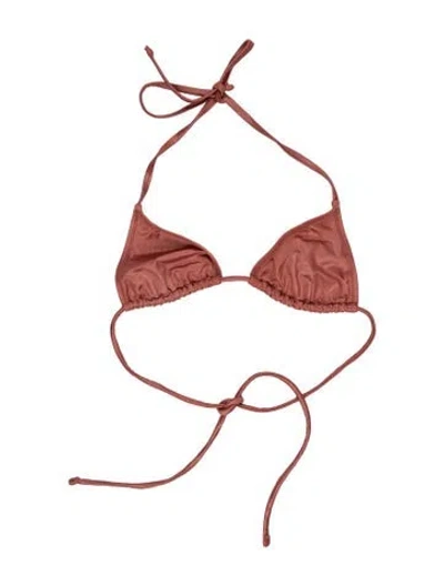 Pre-owned Solid & Striped Top In Pink