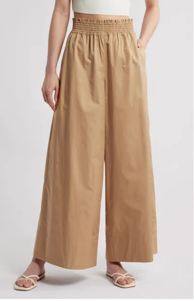 Solid & Striped Twyla Pants In Camel