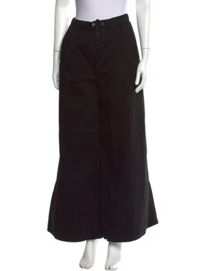 Pre-owned Solid & Striped Wide Leg Pants W/ Tags In Black