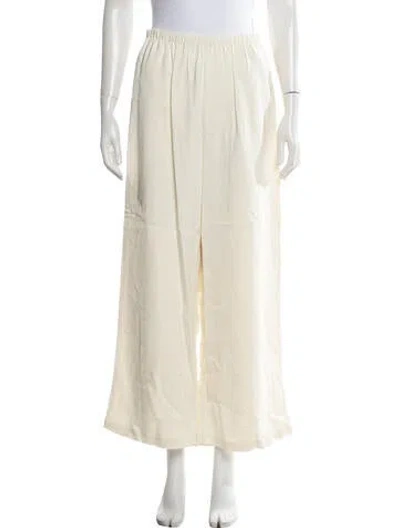 Pre-owned Solid & Striped Wide Leg Pants W/ Tags In Neutrals