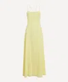 Solid & Striped Renna Dress In Custard In Yellow