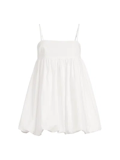 Solid & Striped Women's The Charlotte Cotton Minidress In White