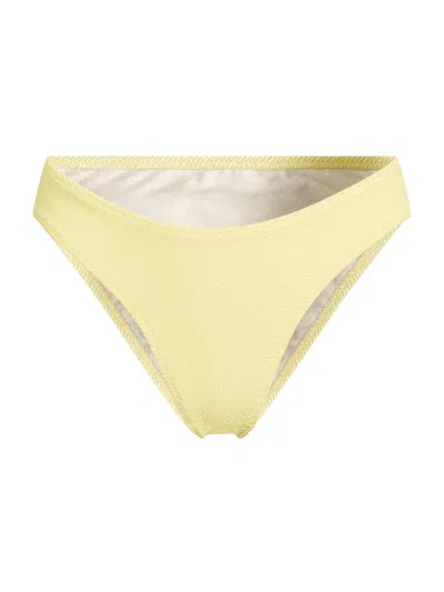 Solid & Striped Women's The Eva Bikini Bottom In Yellow