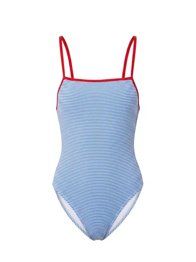 Solid & Striped Women's The Renna One-piece Swimsuit In Blue