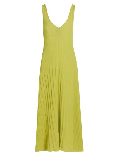 Solid & Striped Women's The Velmira Cover-up Maxi Dress In Green