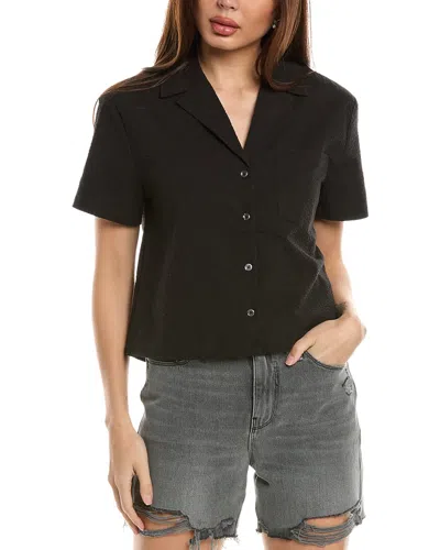 Solid & Striped X Sofia Richie Grainge The Brandy Shirt In Black