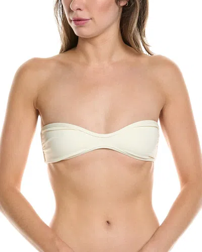 Solid & Striped X Sofia Richie Grainge The Maeve Bikini Top In Neutral