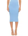Solid & Striped Zelda Mini Skirt In Ice Blue In Blue