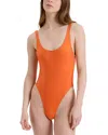 Solid & Striped Zoya One-piece In Orange