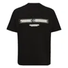 Solid Homme Back Logo T-shirt In Black