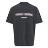 Solid Homme Back Logo T-shirt In Black
