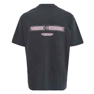 Solid Homme Back Logo T-shirt In Black