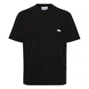 Solid Homme Back Logo T-shirt In Black