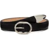 Solid Homme Black Solid Belt In 811b