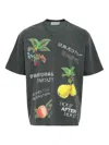 Solid Homme Fruit-print T-shirt In Gray