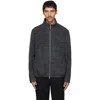 Solid Homme Gray Alpaca Jacket In Gray