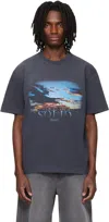 Solid Homme Solid Seoul Graphic-print T-shirt In Gray