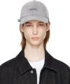 SOLID HOMME GRAY LOGO CAP