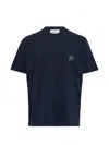 Solid Homme Logo-detail T-shirt In Blue