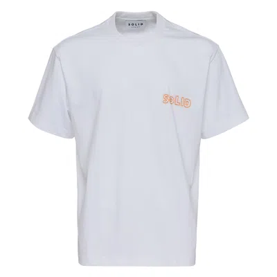 Solid Homme Mushroom Tee In White
