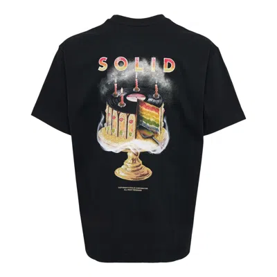 SOLID HOMME RAINBOW CAKE PRINT TEE