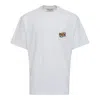 Solid Homme Rainbow Cake Print Tee In White