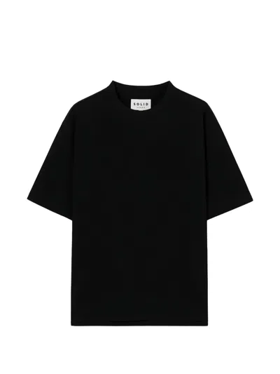 Solid Homme Short-sleeves T-shirt In Black