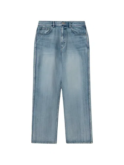 Solid Homme Straight-leg Jeans In Blue