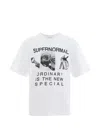 Solid Homme Super Normal Patch-detail T-shirt In White