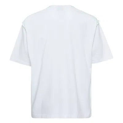 Solid Homme Washed T-shirt With Shoulder Trim