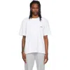 Solid Homme Signature Script T-shirt In White