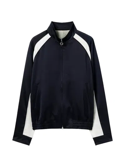 Solid Homme Zip-up Jacket In Black