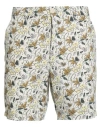 Solid ! Man Shorts & Bermuda Shorts Beige Size Xl Linen, Viscose In Neutral