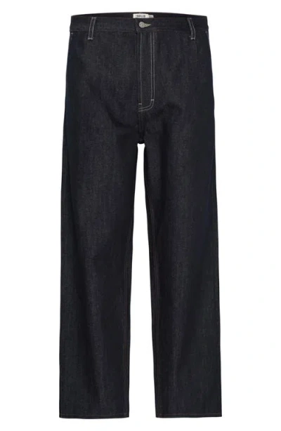 Solid ! Mason Pleated Jeans In Black