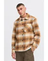 Solid ! Ronen Cozy Button Up Shirt In Multi