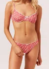 Solid & Striped Daphne Bottom In Ditsy Floral In Multi