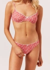 Solid & Striped Daphne Bottom In Ditsy Floral In Pink