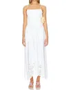 Solid & Striped The Delta Dress Optic White In White