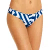 Solid & Striped Desi Womens Geometric Lined Swim Bottom Separates In Multi