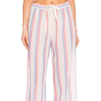 Solid & Striped Drawcord Pants In Multi