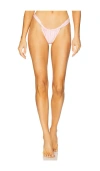 Solid & Striped Ellery Bikini Bottom In Carnation