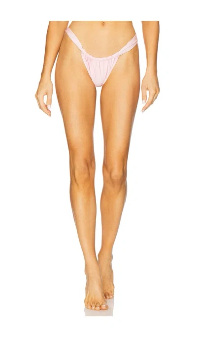 Solid & Striped Ellery Bikini Bottom In Carnation
