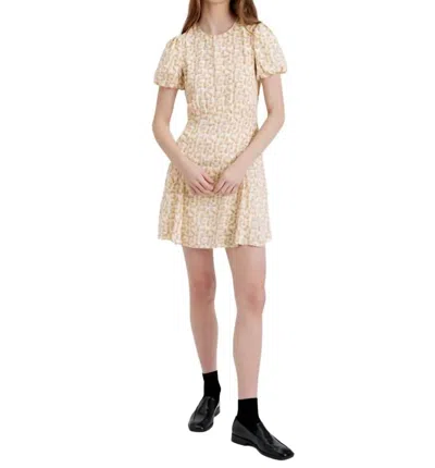 Solid & Striped The Gael Open Back Dress In The Hersh Print