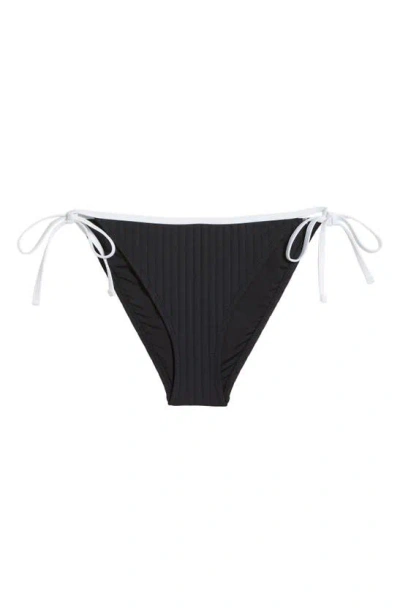 SOLID & STRIPED IRIS RIB BIKINI BOTTOMS