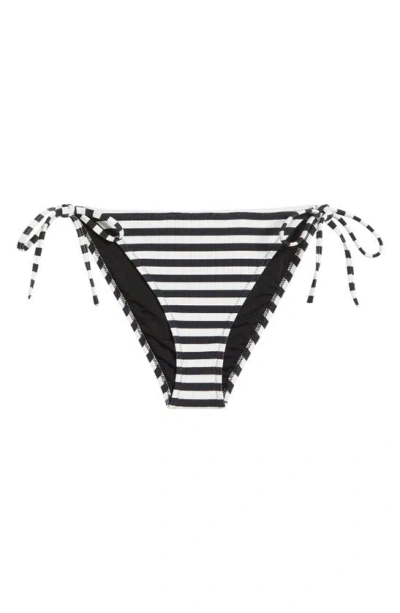 Solid & Striped The Iris Bikini Bottoms Blackout/marshmallow