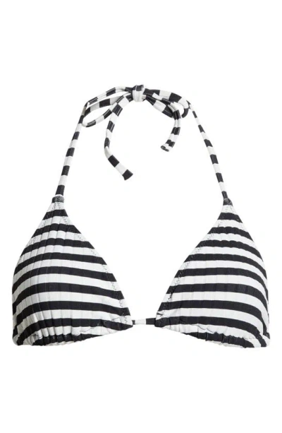 SOLID & STRIPED SOLID & STRIPED IRIS RIB BIKINI TOP
