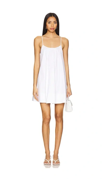 Solid & Striped Lindsay Dress In 光纤白