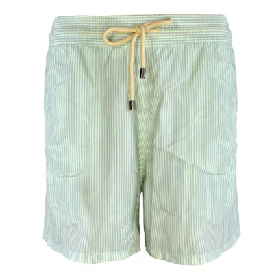Solid & Striped Men The Classic Drawstrings Swim Short Trunks In Green